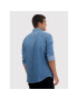 American Eagle cămașă de blugi 015-0153-2182 Albastru Slim Fit - Pled.ro