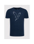 American Eagle Tricou 017-0181-5492 Bleumarin Regular Fit - Pled.ro