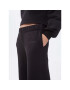 Americanos Pantaloni trening Unisex Chicago Negru Wide Leg - Pled.ro