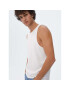 Americanos Tank top Kingston Alb Regular Fit - Pled.ro