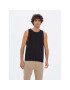 Americanos Tank top Kingston Negru Regular Fit - Pled.ro