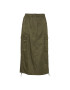 b.young Fustă midi 20813749 Verde Regular Fit - Pled.ro