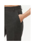 Babylon Pantaloni din material T_S00535 Gri Wide Leg - Pled.ro