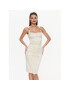 Babylon Rochie cocktail S_E00748 Écru Slim Fit - Pled.ro