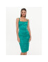 Babylon Rochie cocktail S_E00748 Verde Slim Fit - Pled.ro