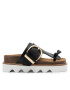 Badura Flip flop BOLONIA-23SS-AFRODIT Negru - Pled.ro