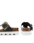 Badura Flip flop BOLONIA-23SS-AFRODIT Negru - Pled.ro