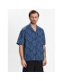 BDG Urban Outfitters Cămașă BDG AO DOT PRINT SHIRT 76742592 Albastru Classic Fit - Pled.ro