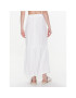 BDG Urban Outfitters Fustă maxi BDG BAGGY LINEN SKIRT 76472083 Alb - Pled.ro