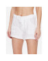 BDG Urban Outfitters Pantalon scurți din material BDG LINEN 5 POCKET SHORT 76475557 Alb Fitted Fit - Pled.ro