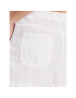 BDG Urban Outfitters Pantalon scurți din material BDG LINEN 5 POCKET SHORT 76475557 Alb Fitted Fit - Pled.ro