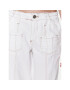 BDG Urban Outfitters Pantaloni din material BDG DENIM Y2K WHITE 76473123 Alb Relaxed Fit - Pled.ro