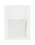 BDG Urban Outfitters Top Elsie Seamless Cami 77103315 Alb Slim Fit - Pled.ro