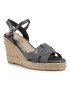 Big Star Shoes BIG STAR Espadrile HH274378 Gri - Pled.ro