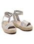 Big Star Shoes Espadrile HH274397 Argintiu - Pled.ro