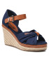 Big Star Shoes Espadrile JJ274938 Bleumarin - Pled.ro