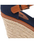 Big Star Shoes Espadrile JJ274938 Bleumarin - Pled.ro