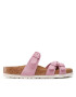 Birkenstock Șlapi Franca 1021407 Roz - Pled.ro