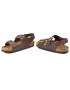 Birkenstock Sandale Milano 034703 Maro - Pled.ro