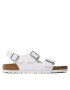 Birkenstock Sandale Milano 34731 Alb - Pled.ro