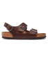 Birkenstock Sandale Milano Bs 1018691 Maro - Pled.ro