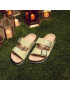 Birkenstock Şlapi Arizona 1024201 Bej - Pled.ro