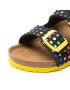 Birkenstock Șlapi Arizona Rivet Logo Kids 1023399 Negru - Pled.ro