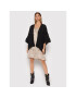 Blugirl Blumarine Cardigan RH1155-MA699 Negru Oversize - Pled.ro