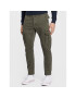 Bomboogie Pantaloni din material PM GUM T GBTW Verde Slim Fit - Pled.ro