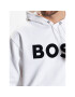 Boss Bluză 50485316 Alb Oversize - Pled.ro