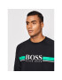 Boss Bluză Authentic 50460286 Negru Regular Fit - Pled.ro