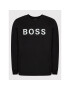 Boss Bluză Salbo 1 50461623 Negru Regular Fit - Pled.ro