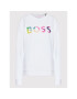 Boss Bluză W_Equal 50477836 Alb Relaxed Fit - Pled.ro