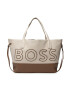 Boss Geantă Addison Shopper-L 50474550 Bej - Pled.ro