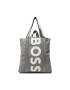 Boss Geantă Deva Ns Tote-W 50486145 Gri - Pled.ro