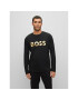 Boss Longsleeve 50483760 Negru Relaxed Fit - Pled.ro