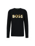 Boss Longsleeve 50483760 Negru Relaxed Fit - Pled.ro