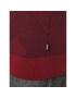 Boss Pulover Motivo DARK RED Vișiniu Regular Fit - Pled.ro