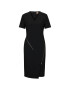 Boss Rochie de zi 50496099 Negru Slim Fit - Pled.ro