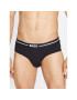 Boss Set 3 perechi de slipuri Bold Hipster Briefs 50510679 Negru - Pled.ro