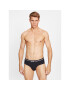 Boss Set 3 perechi de slipuri Bold Hipster Briefs 50510679 Negru - Pled.ro