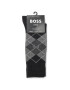 Boss Set de 2 perechi de șosete lungi pentru bărbați 50478352 Negru - Pled.ro