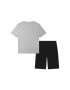 Boss Set tricou și pantaloni scurți sport J28111 S Gri Regular Fit - Pled.ro