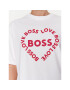 Boss Tricou C Ebase Vd 50491408 Alb Relaxed Fit - Pled.ro