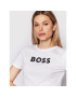 Boss Tricou C_Elogo_7 50472255 Alb Regular Fit - Pled.ro