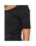 Boss Tricou Eleiza 50498550 Negru Slim Fit - Pled.ro