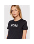 Boss Tricou Elogo 7 50472255 Negru Regular Fit - Pled.ro