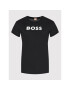 Boss Tricou Elogo 7 50472255 Negru Regular Fit - Pled.ro