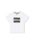 Boss Tricou J05A14 S Alb Regular Fit - Pled.ro