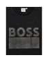 Boss Tricou J25M02 M Negru Regular Fit - Pled.ro